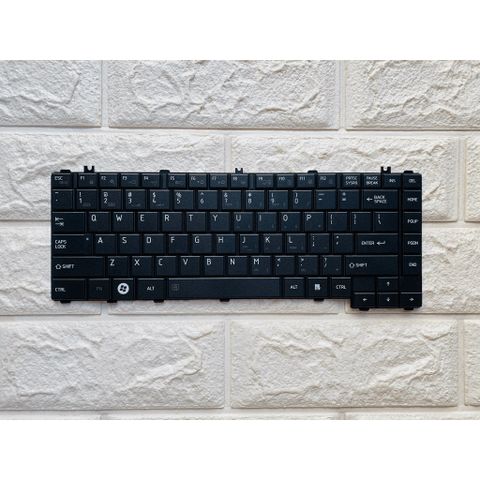 Bàn Phím Laptop Toshiba L640 L645 C640 C600 L740 L745 - Phím Thay Thế Đen, Ngôn Ngữ Tiếng Anh, Bảo Hành 9 Tháng