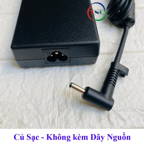 [Chân Nhỏ] Sạc Laptop MSI 19.5V - 9.23A - 180W Chân Kim Nhỏ 4.5x3.0mm - Có Kim Nhỏ trong đầu sạc - đường kính 4.5mm PHỤ