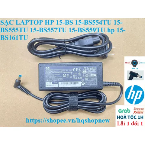 [Sạc zin] SẠC LAPTOP HP 15-BS 15-BS554TU 15-BS555TU 15-BS557TU 15-BS559TU 15-BS161TU PHỤ KIỆN LAPTOP