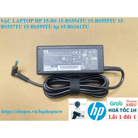 [Sạc zin] SẠC LAPTOP HP 15-BS 15-BS554TU 15-BS555TU 15-BS557TU 15-BS559TU 15-BS161TU PHỤ KIỆN LAPTOP