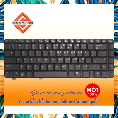 Bàn phím Laptop HP CQ40 CQ41 US Layout - Thay thế chính hãng, Chất lượng cao, Bảo hành 09 tháng, Không liệt phím