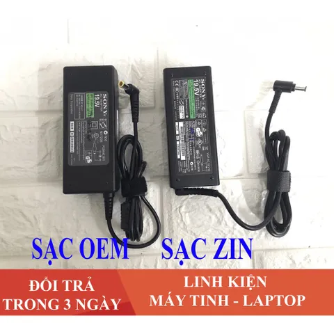 🔝 Sạc Laptop Sony 19.5V - 3.9A ( Apdapter Sony 19.5V - 3.9A )
