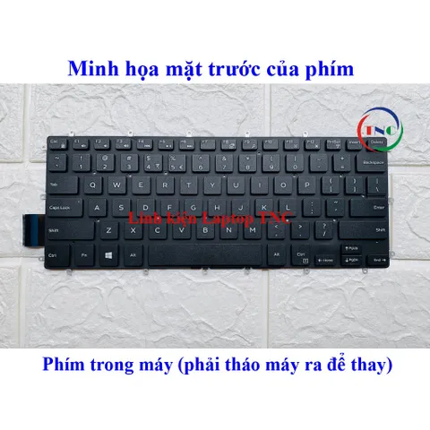 Bàn Phím Laptop Dell Inspiron 7466 7460 7467 7560 3379 3490 Zin có Led / Không Led - phím trong máy PHỤ KIỆN LAPTOP