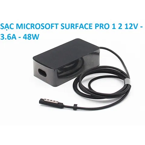 Sạc Microsoft Surface 24W/36W/44W/65W/102W/127W - Bộ sạc nhanh cho Laptop Surface Pro 1 2 3 4 5 6 7 8 9 và Surface Book