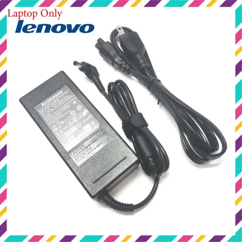 🔝 Sạc laptop Lenovo (Zin) 19v - 4.74a - 90w chân thường chính hãng (chân 5.5mm x 2.5mm)