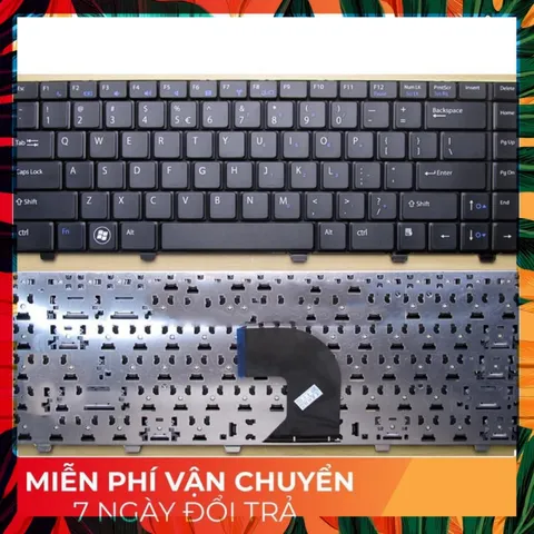 Bàn phím Dell Vostro 3300 3400 - Phụ Kiện Laptop Chính Hãng, Chất Lượng Cao, Phím Nhạy, Gõ Ổn Định