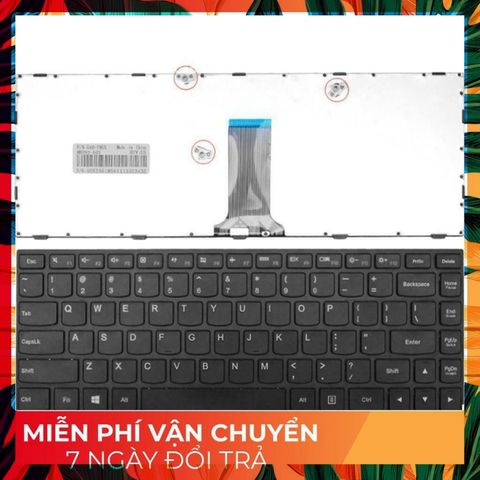 Bàn phím laptop Lenovo IdeaPad 300-14ISK 80Q6 Chính Hãng - Phụ Kiện Chất Lượng Cao, Phím Nhạy, Đảm Bảo Tương Thích 100%