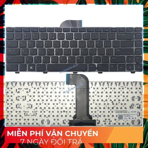 Bàn phím Laptop Dell Inspiron 3420 - Phụ kiện chính hãng, chất lượng cao, gõ nhạy, bảo đảm phù hợp 100% máy tính của bạn
