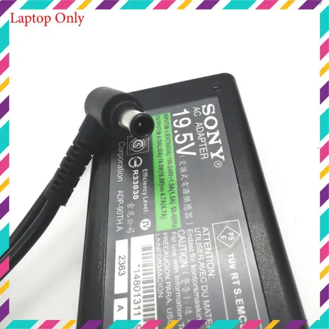 🔝 Sạc Laptop Sony Zin chính hãng 19.5V - 4.7A - 90W (Adapter Sony 19.5V  4.7A)