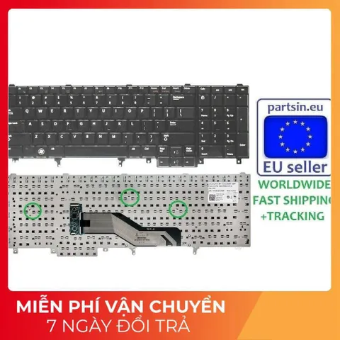 [Có đèn] Bàn phím laptop Dell Precision M4600 M4700 M4800 PHỤ KIỆN LAPTOP