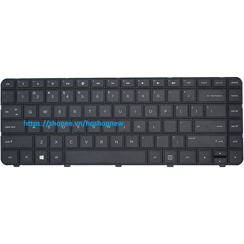 Bàn Phím Laptop HP CQ42 G42 - Phụ Kiện Chính Hãng, Chất Lượng Cao, Gõ Nhạy, Đúng Đơn Hàng, Bao Gồm Hộp