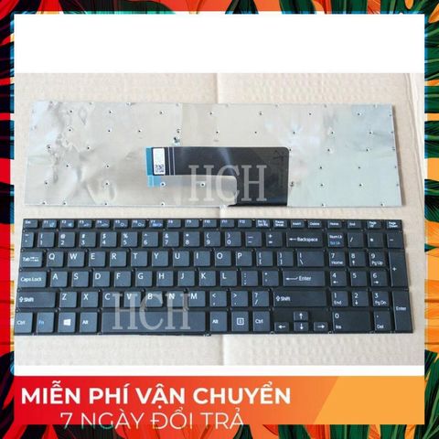Bàn phím laptop Sony SVF153B1QW SVF15322SGW SVF15322SGB - Phụ kiện chính hãng, chất lượng cao, phím nhạy, bảo đảm phù hợp 100% máy.