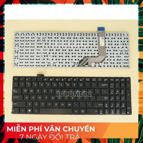 Bàn Phím Laptop Asus X542U/X542UA/X542UQ - Phụ Kiện Chất Lượng Cao, Gõ Nhạy, 100% Mới, Bảo Đảm Phù Hợp Máy