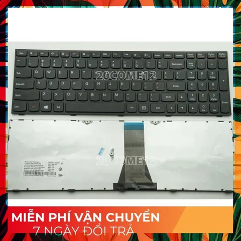 Bàn phím Lenovo IdeaPad 300-15ISK 80Q7 Chính Hãng - Phụ Kiện Laptop Chất Lượng Cao, Thao Tác Nhạy, Bao Gồm Box