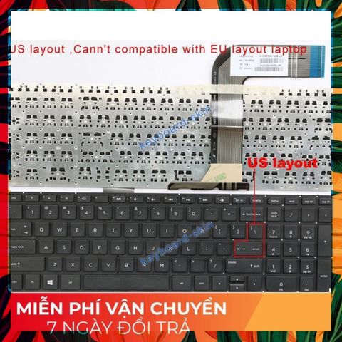 Bàn phím laptop HP chính hãng cho 15-p086TX, 15-p046tu, 15-p041TU - Phụ kiện chất lượng cao, dễ dàng lắp đặt và sử dụng.