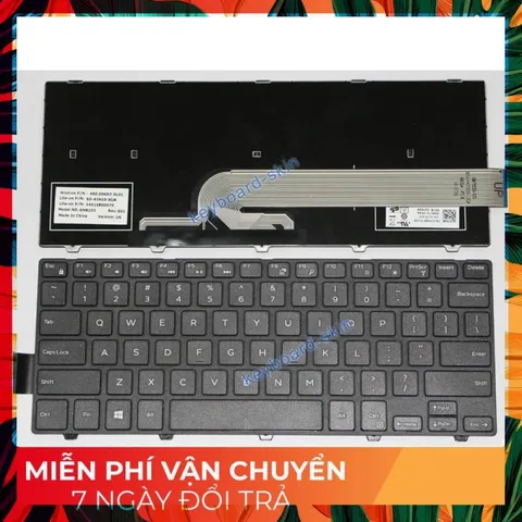 [Có led] Bàn phím laptop Dell Inspiron 14-5457, P49G003, P49G PHỤ KIỆN LAPTOP