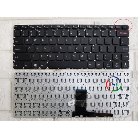 Bàn Phím Laptop Lenovo Ideapad 110-14IBR - Phím Tiếng Anh, Màu Đen, Bảo Hành 9 Tháng, Phù Hợp cho Kỹ Thuật Viên
