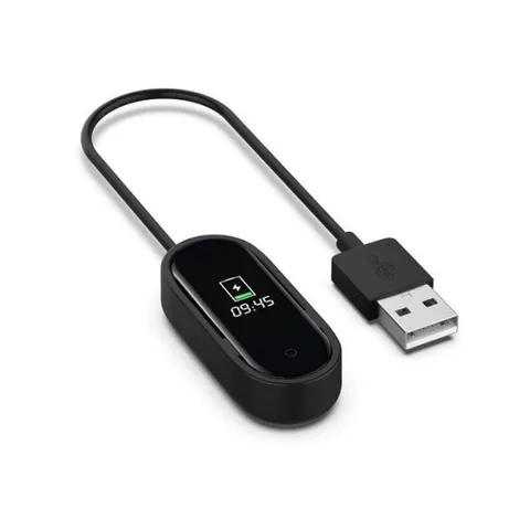Bộ Đế Sạc USB Thay Thế Mi Band 4 - Phụ Kiện Thông Minh Thao Tác Dễ Dàng, Chất Liệu Cao Cấp, Màu Đen