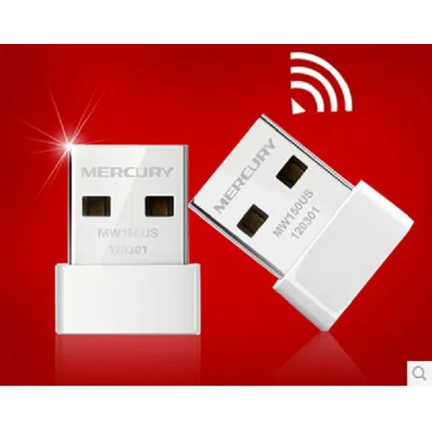 USB Mini Bắt Sóng Wifi Mercury MW150US - Tốc Độ 150Mbps, Thiết Kế Nhỏ Gọn, Dễ Dàng Sử Dụng cho Máy Để Bàn PC
