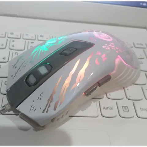 🔆 Chuột máy tính có dây văn phòng gaming A905 LED RGB độ nhậy 2400dpi Độ Chính Xác Cao cho máy tính laptop 🔆 PHỤ KIỆN