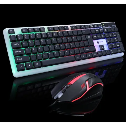 🔆 Combo Bàn phím giả cơ và Chuột chuyên game có đèn LED đổi màu T11 Limeide 🔆 PHỤ KIỆN SỐ