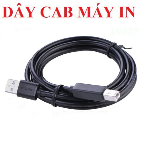 🔆 Dây Cable Máy In Usb Chống Nhiễu   Mầu Đen 🔆 PHỤ KIỆN SỐ