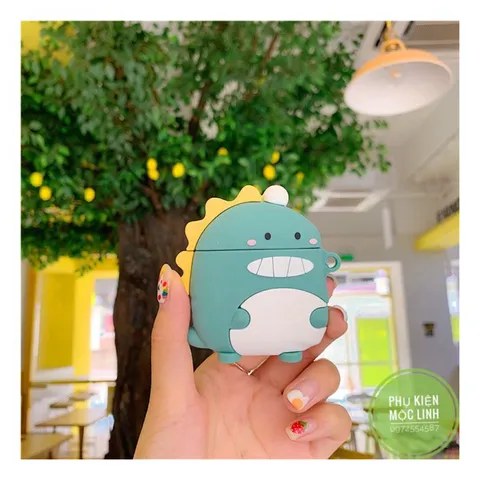 🔜 [ ᴄᴀꜱᴇ ᴀɪʀᴘᴏᴅ ] Case Airpod Vỏ Bọc Airpods ( Tổng hợp các mẫu 6 ) Cho Hộp Sạc Tai Nghe AirPods 1 2 PRO Bằng Silicon D