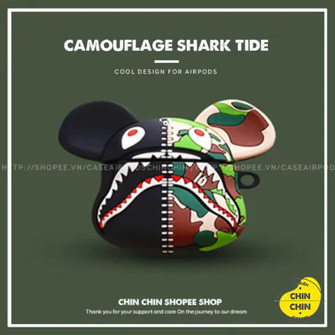 🔜 [ ᴄᴀꜱᴇ ᴀɪʀᴘᴏᴅ ] Case Airpod Vỏ Bọc Airpods ( Tổng hợp các mẫu 4 ) Cho Hộp Sạc Tai Nghe AirPods 1 2 PRO Bằng Silicon D