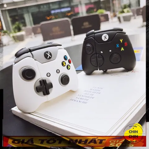 🔜 [ ᴄᴀꜱᴇ ᴀɪʀᴘᴏᴅ ] Case Airpod Vỏ Bọc Airpods ( Tay Chơi Game Xbox ) Cho Hộp Sạc Tai Nghe AirPods 1 2 PRO Bằng Silicon D