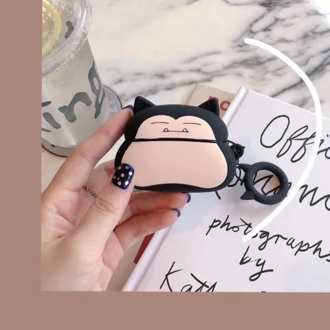 [ ᴄᴀꜱᴇ ᴀɪʀᴘᴏᴅ ] Case Airpod Vỏ Bọc Airpods ( Mèo Béo Pokemon ) Cho Hộp Sạc Tai Nghe AirPods 1 2 PRO Bằng Silicon Dẻo