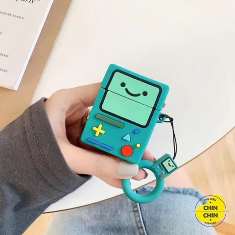 🔜 [ ᴄᴀꜱᴇ ᴀɪʀᴘᴏᴅ ] Vỏ Airpods Case Silicone Mềm Hình Máy Chơi Game Bimo Bảo Vệ Hộp Sạc Tai Nghe Airpods 1 2 Pro Cover
