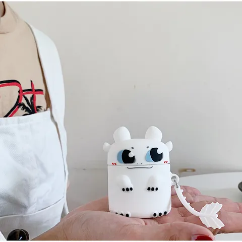 🔜 [ ᴄᴀꜱᴇ ᴀɪʀᴘᴏᴅ ] Case Airpod Vỏ Bọc Airpods Case Airpod Vỏ Bọc Airpods ( Rồng Fury ) Cho Hộp Sạc Tai Nghe AirPods 1 2