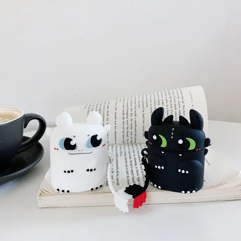 🔜 [ ᴄᴀꜱᴇ ᴀɪʀᴘᴏᴅ ] Case Airpod Vỏ Bọc Airpods Case Airpod Vỏ Bọc Airpods ( Rồng Fury ) Cho Hộp Sạc Tai Nghe AirPods 1 2