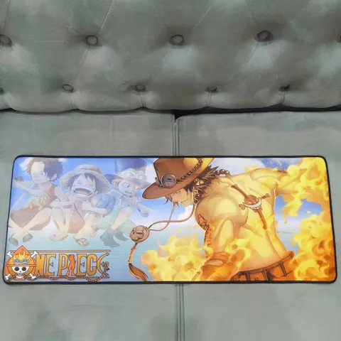 Miếng Lót Chuột One Piece 37 - Pad Chuột Cỡ Lớn Chống Nước 80x30cm, Bàn Di Chơi Game Siêu Bền, Chất liệu Cao Su Dày Dặn
