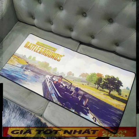 Miếng Lót Chuột PUBG 53 Chống Nước 90x40cm - Pad Chuột Cỡ Lớn Dày 3mm Cho Game Thủ, Chống Trượt, Bền Bỉ, Điều Khiển Chính Xác