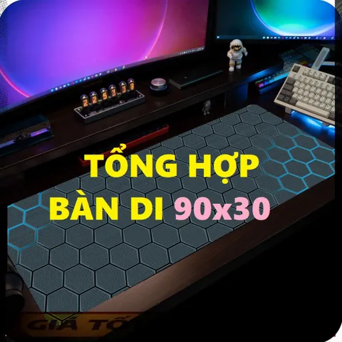 🔜 ( TỔNG HỢP 2 ) Miếng Lót Chuột, Pad Chuột Cỡ Lớn Chống Nước, Bàn Di Chuột Có Hình ( 90x30cm ) dày dặn 3mm chuyên game