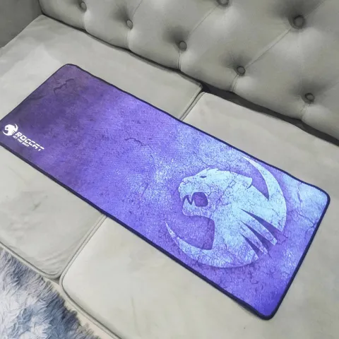 Miếng Lót Chuột Chống Trượt ROCCAT XANH 32 - Bàn Di Chuột Cỡ Lớn 80x30cm Dày 3mm, Bề Mặt Nhẵn Cho Game Thủ