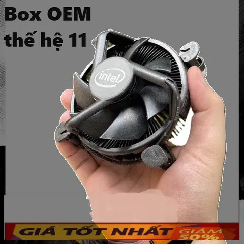 Quạt tản nhiệt CPU Quạt Chip Intel Socket 775 1150  1151, 1155, 1156 FULLBOX , Fan CPU, Fan Box Intel thế hệ 10, 11,