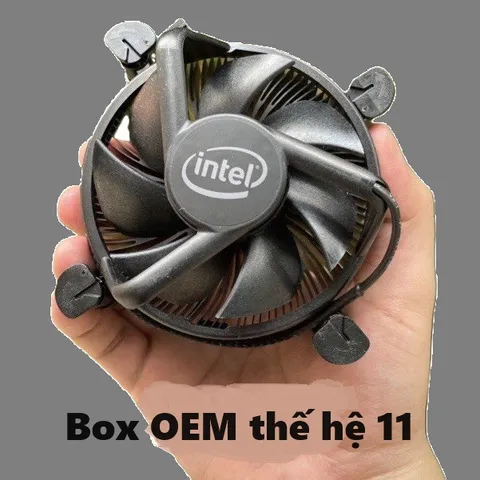Quạt tản nhiệt CPU Quạt Chip Intel Socket 775 1150  1151, 1155, 1156 FULLBOX , Fan CPU, Fan Box Intel thế hệ 10, 11,