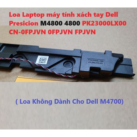 Loa Laptop Dell Precision M4800 4800 - Phụ Kiện Âm Thanh Chính Hãng - Bảo Hành 3 Tháng, Âm Thanh Chất Lượng Cao