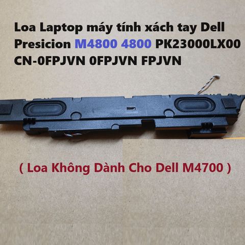 Loa Laptop Dell Precision M4800 4800 - Phụ Kiện Âm Thanh Chính Hãng - Bảo Hành 3 Tháng, Âm Thanh Chất Lượng Cao