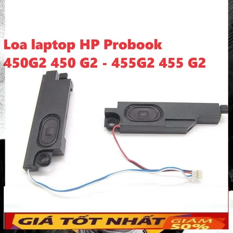 Loa máy tính xách tay HP Probook 450G2/455G2 - Loa ngoài chất lượng cao, mới 100% có bảo hành 3 tháng, âm thanh tuyệt vời cho giải trí và giao tiếp.