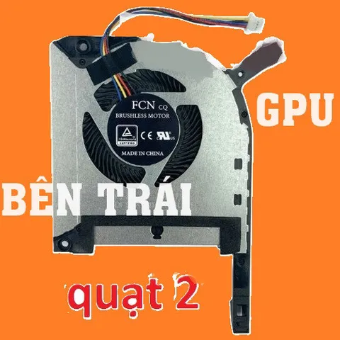Fan Quạt Tản Nhiệt CPU + GPU Laptop Asus TUF Gaming FX506 FA506 FX506 FX506IV FX506IU FX506IH FX506II FX506LI FX505 F