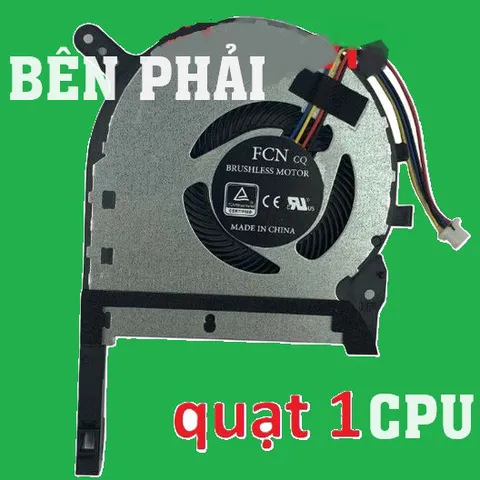 Fan Quạt Tản Nhiệt CPU + GPU Laptop Asus TUF Gaming FX506 FA506 FX506 FX506IV FX506IU FX506IH FX506II FX506LI FX505 F