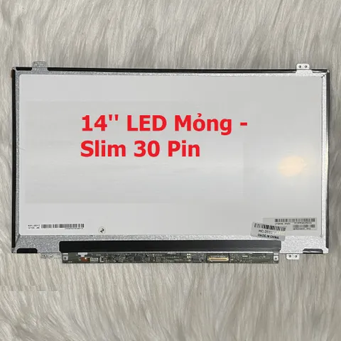 Màn hình Laptop Dell Vostro 14 3458 3446 5458 5480 3445 5468 3468 3459 3449 kích thước 14'' LED Mỏng - Slim 30 Pin phân