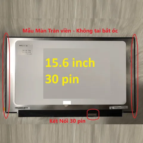 Màn Hình LCD Laptop Lenovo IdeaPad S145-15 S14-15IWL S145-15AST S145-15API S145-15IKB ( tràn viền, không tai bắt ốc, khô