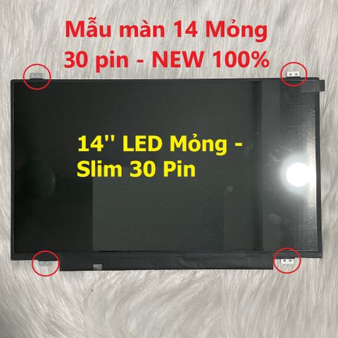 Màn hình Laptop Dell 14-3000 3451 3458 3442 3442 3459 3443 series kích thước 14'' LED Mỏng - Slim 30 Pin phân giải ( 136
