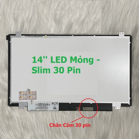 Màn hình Laptop Dell 14-3000 3451 3458 3442 3442 3459 3443 series kích thước 14'' LED Mỏng - Slim 30 Pin phân giải ( 136