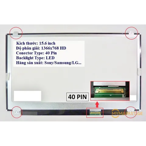 Màn hình laptop HP Envy 15T 15J 15-J000, 15-K000, Envy 6-1000, DV6-7000, M6-1000, M6-N000, M6-K000 kích thước 15.6 inch