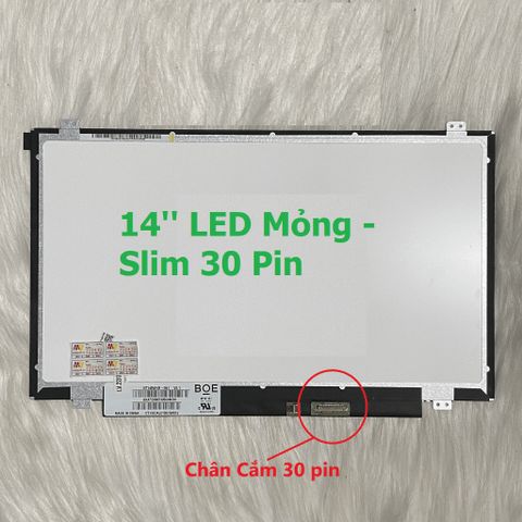 Màn hình Laptop Dell Inspiron 14 3000 3441 3442 3443 N3441 N3442 N3443 kích thước 14'' LED Mỏng - Slim 30 Pin phân giải